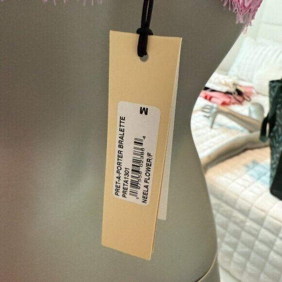 Cosabella Pret A Porter Bralette Bra with shimmer pink size M Medium - Picture 4 of 5